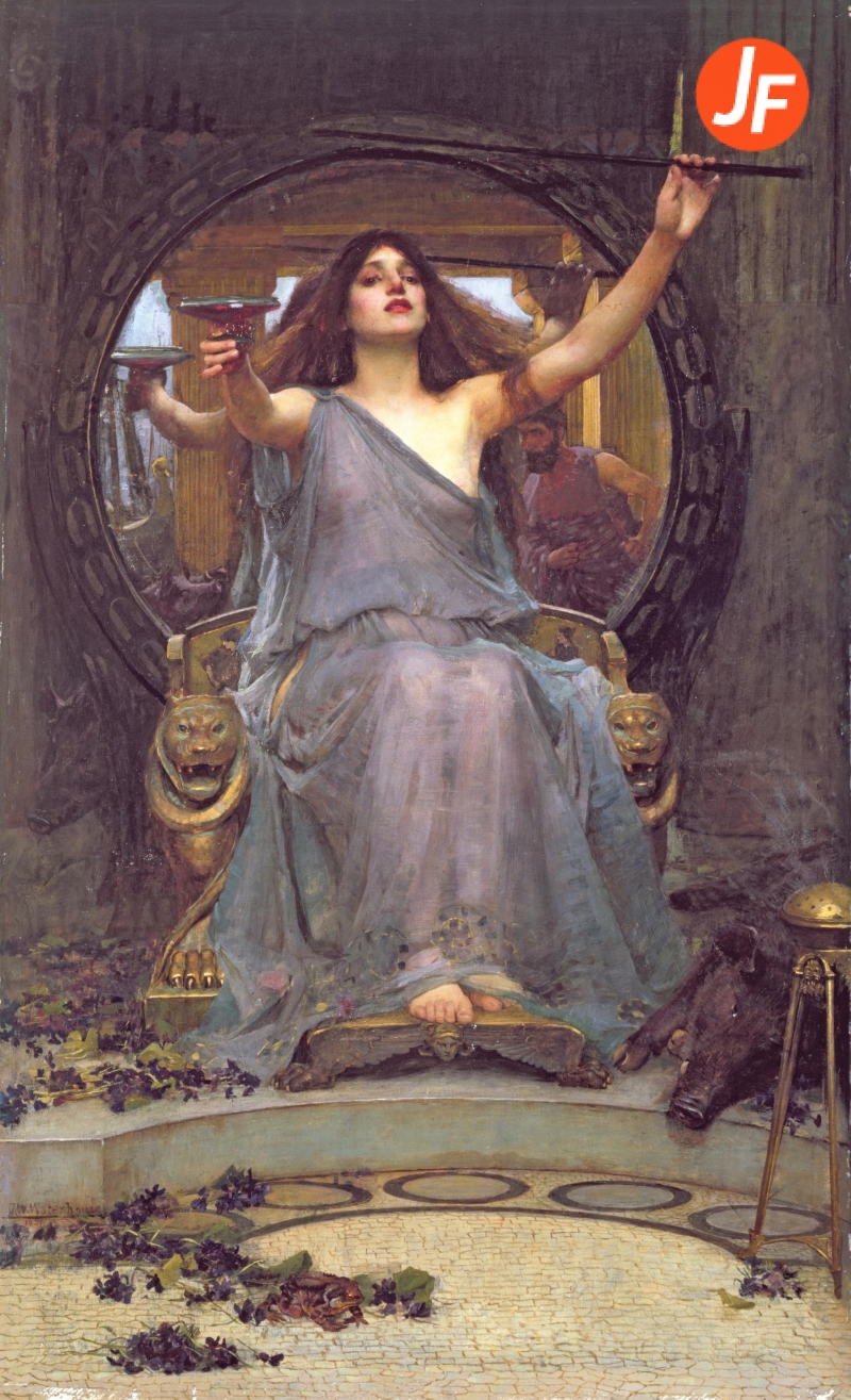 John William Waterhouse (1849–1917), Circe offering the cup to Ulysses, 1891, © Gallery Oldham
