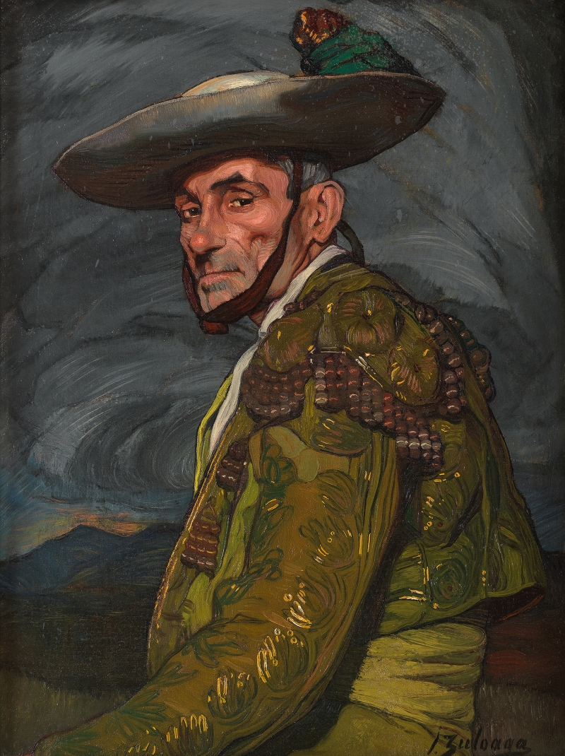 Ignacio Zuloaga, Halbfigurenbildnis eines Picadors, 1910, Privatsammlung, Leihgabe im Museo de Segovia – Museo Zuloaga de Segovia