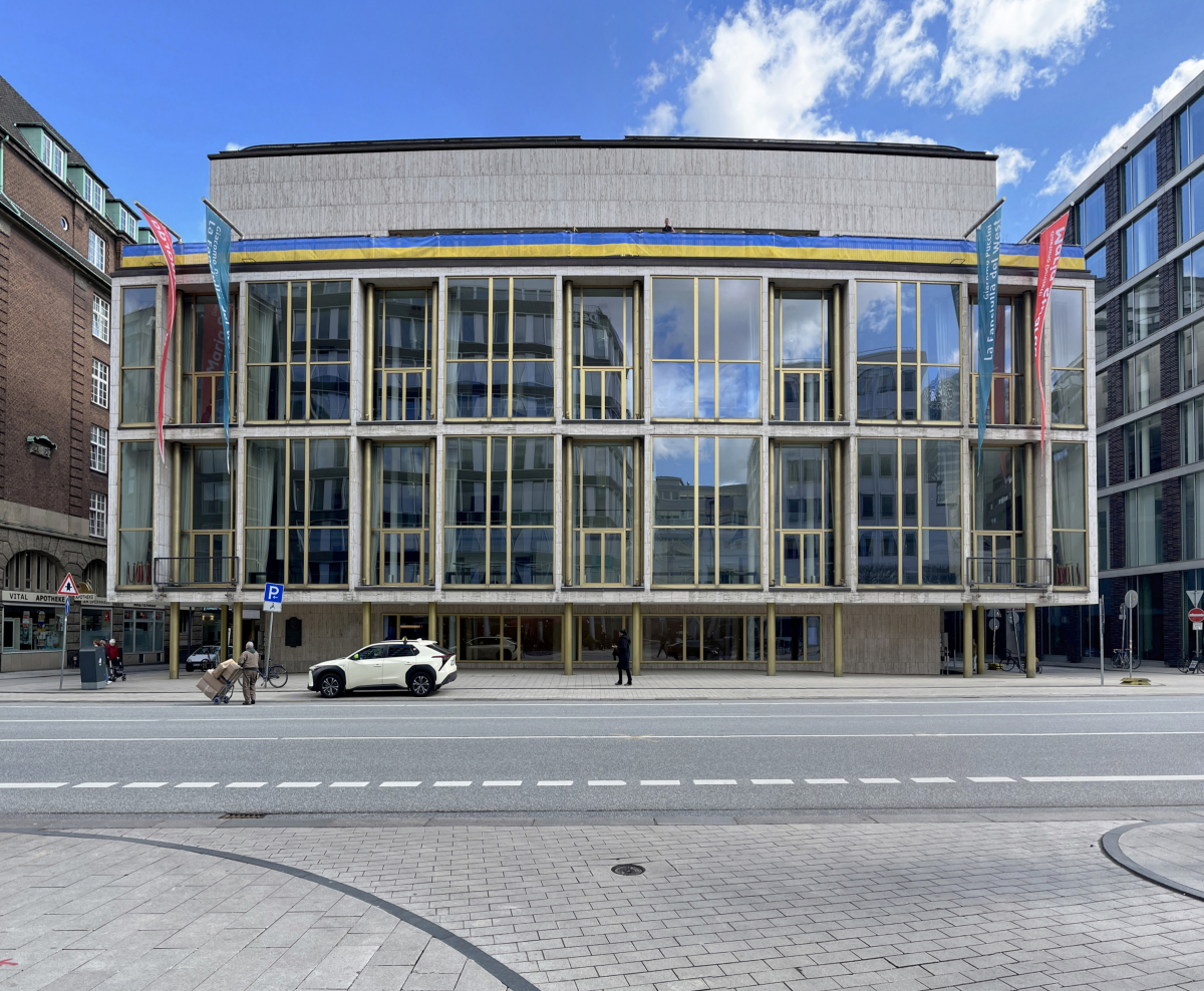 Hamburgische Staatsoper, Dammtorstraße, Hamburg-Neustadt, Neubau Zuschauerhaus (Gerhard Weber, 1952–1955), Foto: © Dorfmüller Klier, 2026