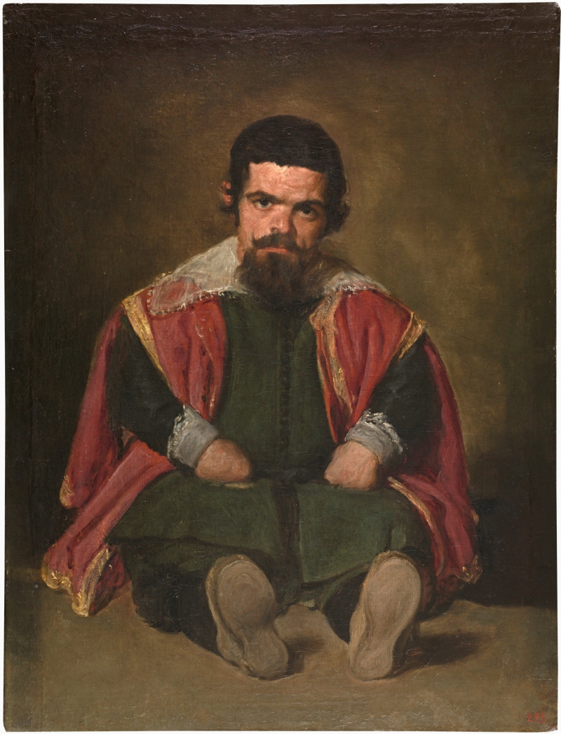 Diego Rodríguez de Silva y Velázquez, El bufón el Primo (Der Hofnarr El Primo), 1644, Öl auf Leinwand, 106,5 x 82,5 cm, © Museo Nacional del Prado, Madrid Diego Rodríguez de Silva y Velázquez, El bufón el Primo (Der Hofnarr El Primo), 1644, Öl auf Leinwand, 106,5 x 82,5 cm, © Museo Nacional del Prado, Madrid