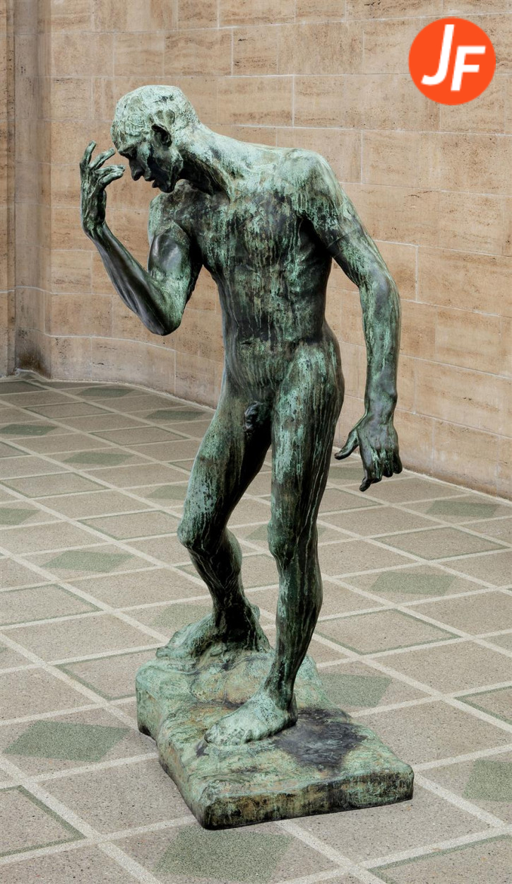 Auguste Rodin, Pierre De Wiessant, 1885, © Hamburger Kunsthalle / bpk Foto: Christoph Irrgang