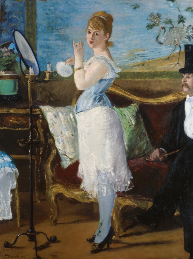 Edouard Manet, Nana, 1877, Öl auf Leinwand, 154cm x 115cm © Hamburger Kunsthalle 