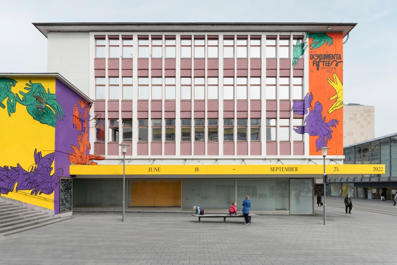 documenta fifteen: ruruHaus, Kassel, 2021, Foto: Nicolas Wefers