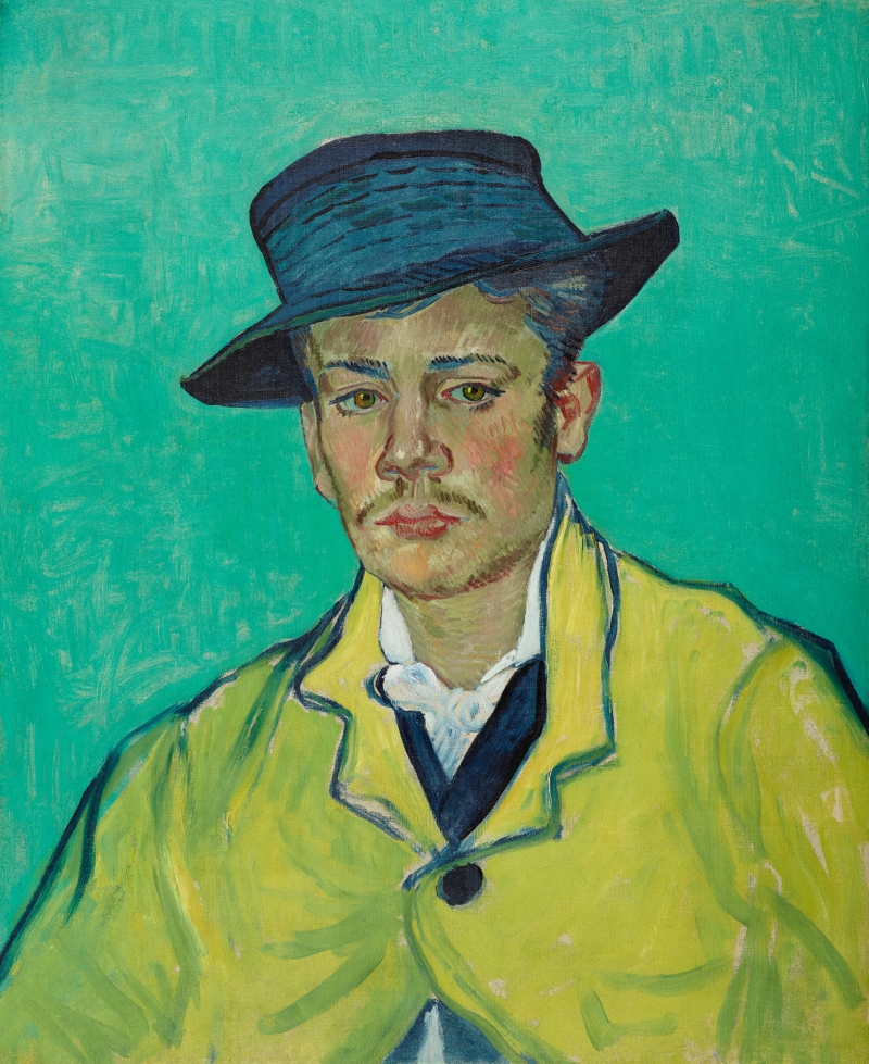 Vincent van Gogh, Porträt Armand Roulin, 1888, Öl auf Leinwand, 65 x 54,1 cm, Foto: Museum Folkwang Essen – ARTOTHEK