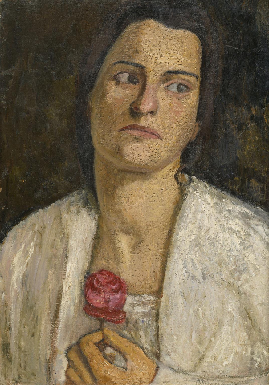 Paula Modersohn-Becker, Öl auf Leinwand, Hamburger Kunsthalle, Bildnachweis: Hamburger Kunsthalle / bpk Foto: Elke Walford