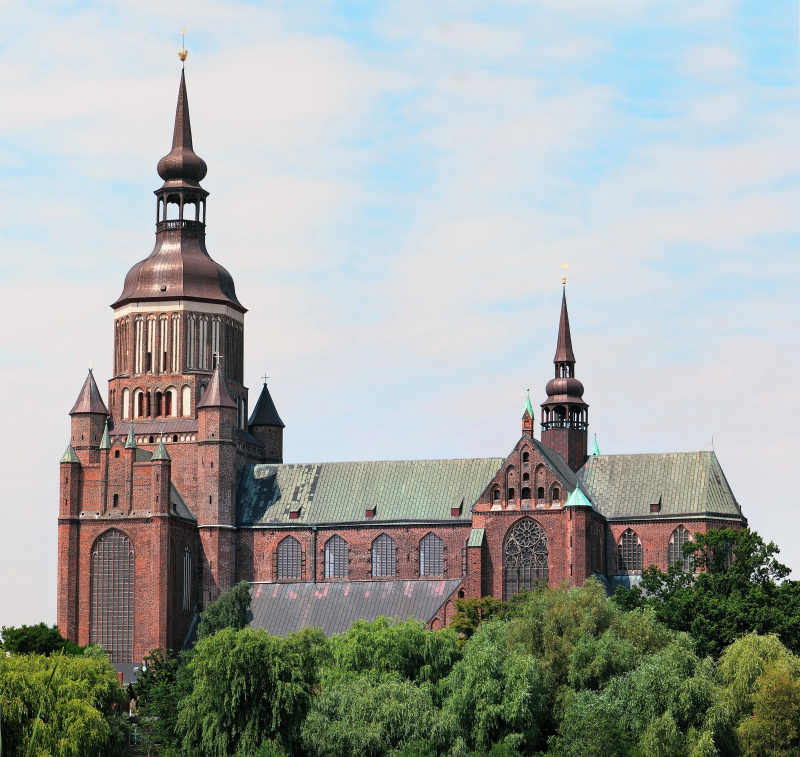 Stralsund, St.-Marien-Kirche (1384–1478 / 1708), Foto: / Darkone / Wikimedia Commons, 2006 (CC BY-SA 2.5)
