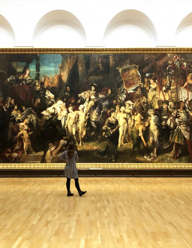 Hans Makart, Der Einzug Karls V. in Antwerpen, 1878, © Hamburger Kunsthalle / © Laura Harlaß